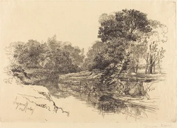 Een rivier in Ierland