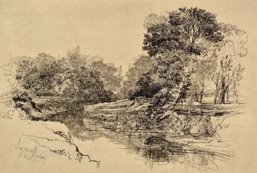 Een rivier in Ierland
