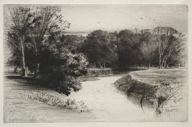 Een Zonsondergang in Ierland, 1863