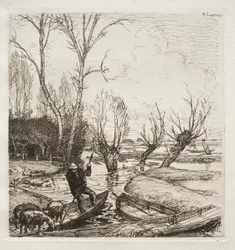 Au Marais Inondé: Le Bergère