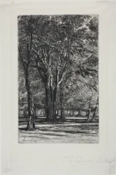 Kensington Gardens, No. II (grote plaat)