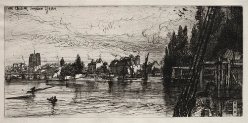 Oude Chelsea Kerk, 1865
