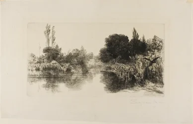 Shere Mill Pond, No. II (grote plaat)