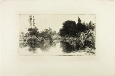 Shere Mill Pond, No. II (grote plaat)