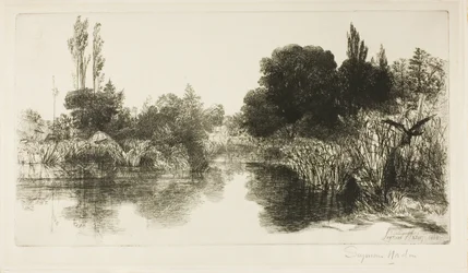 Shere Mill Pond, No. II (grote plaat)