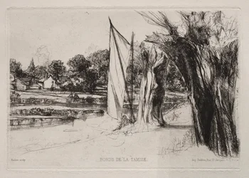 Thames Ditton - Met een Zeil