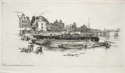 Whistlers Huis, Oud Chelsea, 1863