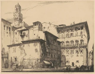 Het stadhuis, Florence