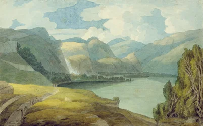 Derwentwater Kijkend naar het Zuiden