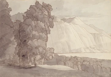 Landschap (Meer van Genève)