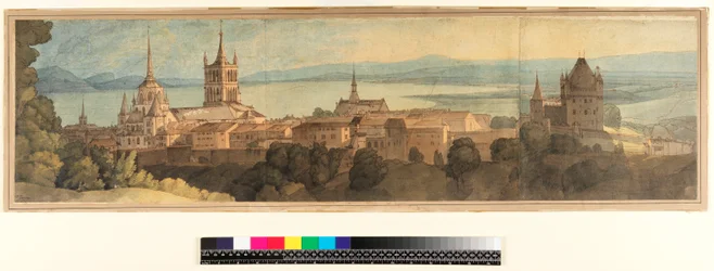 Nr.1483 Uitzicht op Lausanne, 1781