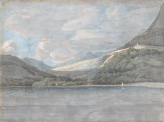 Uitzicht op het Comomeer, 27 augustus 1781