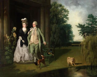 Portret van meneer en mevrouw Richardson