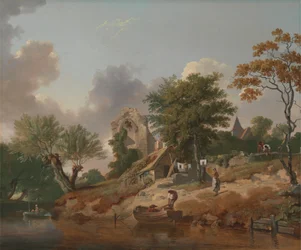 Uitzicht op de Medway