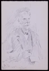 Portret van A Beresford Pite