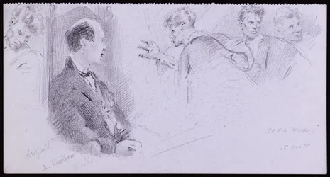 Portret van Arthur Rackham