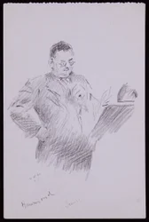 Portret van Aubrey Hammond
