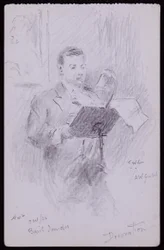 Portret van Basil Ionides