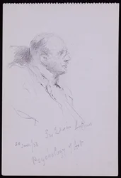 Portret van Edwin Lutyens