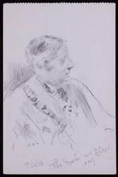 Portret van FL Griggs