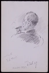 Portret van Francis Troup
