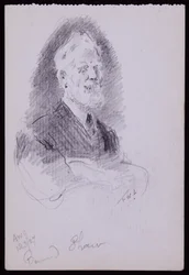Portret van George Bernard Shaw