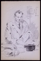 Portret van Gilbert? Bayes, ca. 1928