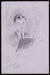 Portret van HB Cresswell