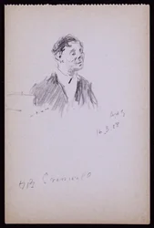 Portret van HB Cresswell