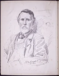 Portret van Hope-Pinker HR, c.1900