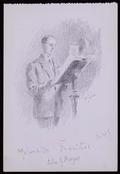 Portret van John G Rogers