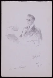 Portret van Lawrence Binyon