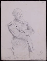 Portret van Philip (?) Webb