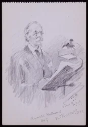 Portret van Reginald Hallward