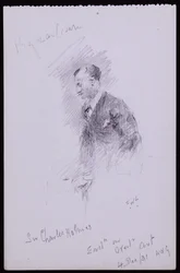 Portret van Sir Charles Holmes