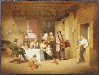 De orgeldraaier (de rondreizende muzikant)