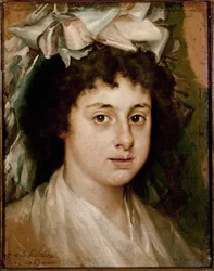 Portret van Feliciana, op 13-jarige leeftijd