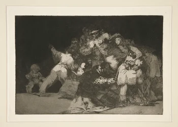 Disparate general (Algemene dwaasheid), pl. 9 uit de serie Los proverbios