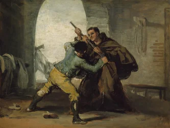 Broeder Pedro ontneemt El Maragato het geweer, c. 1806