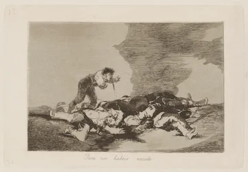Para eso habeis nacido, uit de serie Los desastres de la guerra