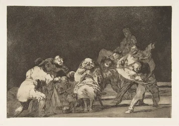 Plaat 17 uit de Disparates: Loyaliteit, ca. 1816-23 gepubliceerd 1864