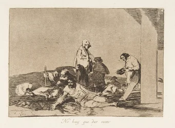 Plaat 58 uit De Rampen van de Oorlog Los Desastres de la Guerra: Het..., 1811-12 gepubliceerd 1863