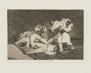 Ser? lo mismo., uit de serie Los desastres de la guerra