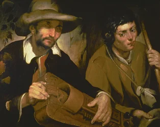 De blinde draailierspeler, c.1640