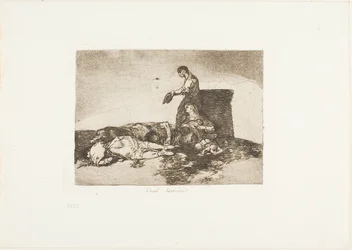 Wreed Verhaal van Ellende!, plaat 48 uit De Rampen van de Oorlog