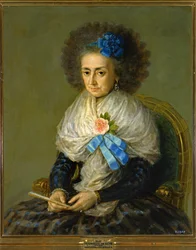 Dona Maria Antonia Gonzaga, Markiezin van Villafranca ... (schilderij op doek)