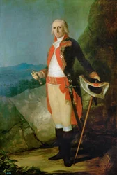 Generaal Urrutia (schilderij op doek)