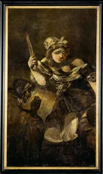 Judith en Holofernes (schilderij op doek)