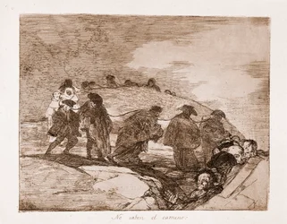De rampen van de oorlog: Ze kennen de weg niet