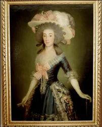 De hertogin van Osuna (olieverfschilderij)